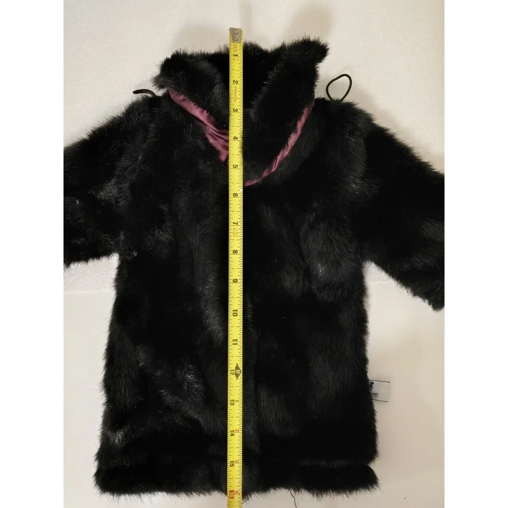 Carousel by Guy Faux‎ Fur Doll Teddy Bear Coat 14